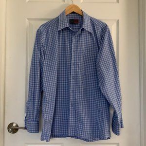 Peter England Cotton Long Sleeve Button Down Shirt